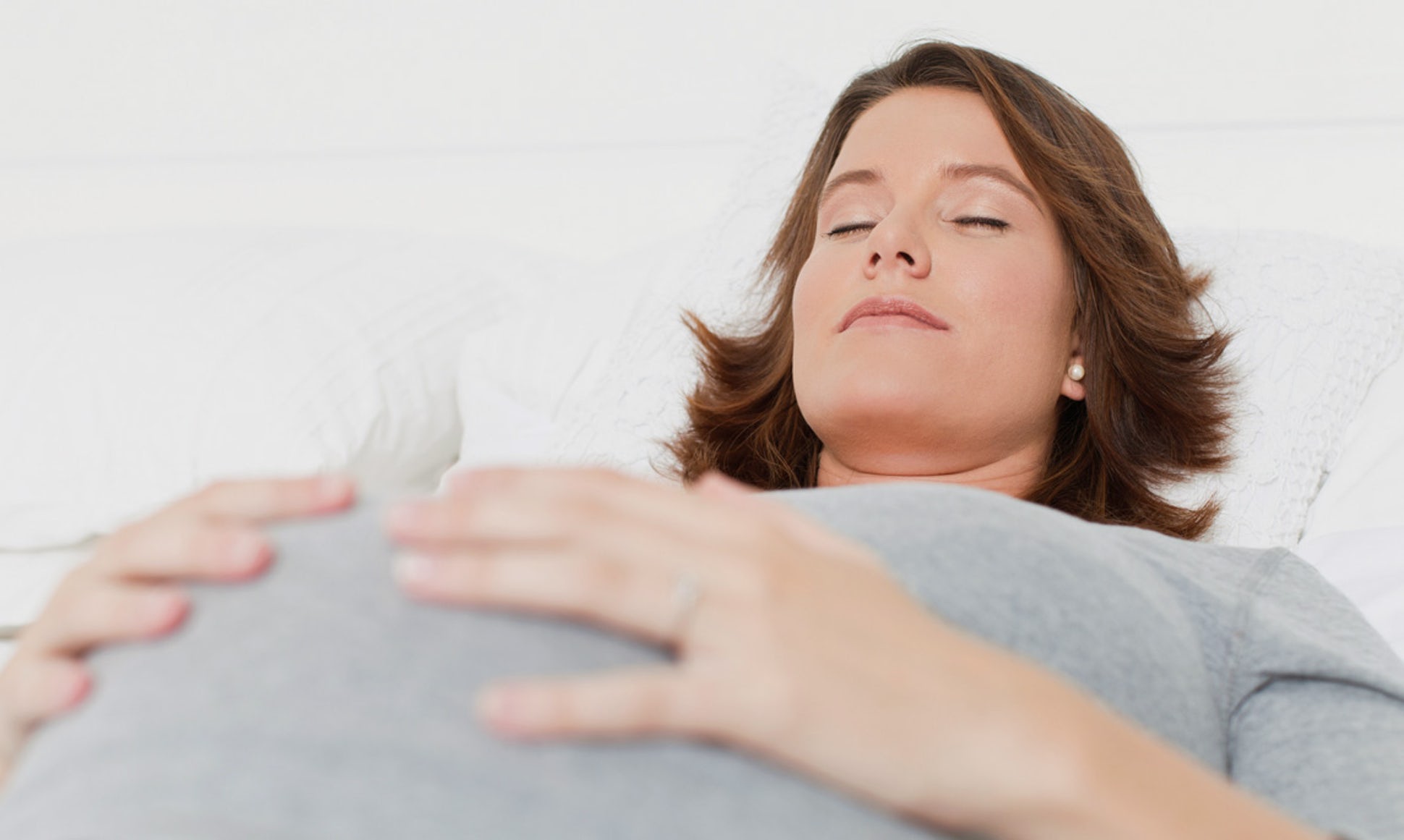 Pregnant Woman Relaxing